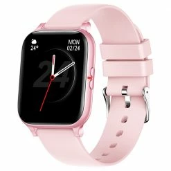 Deals 👍 COLMI P8 Mix Smartwatch Large Screen Fashion Sports and Health Monitor ⌚ Watch Pink 👍