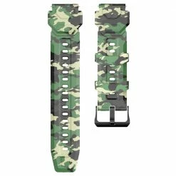Buy 🎉 Green Camouflage Straps for KOSPET TANK M1 Smartwatch 22mm Width ⌛