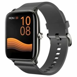Cheapest ❤️ Haylou GST Smartwatch 12 Sports Modes Variable ⌚ Watch Faces HD Large Screen Sports ⌚ Watch - Black 😉