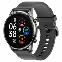 Outlet 👍 Haylou RT2 Smartwatch 12 Sports Modes Custom ⌚ Watch Face Health Monitor Sports ⌚ Watch - Black 👍
