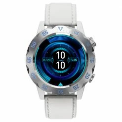 Promo 🎉 KAVVO Oyster Urban O1EL Smartwatch, Bluetooth Calling ⌚ Watch, 1.32'' TFT Screen, 24h Heart Rate, Blood Oxygen - White 🔔