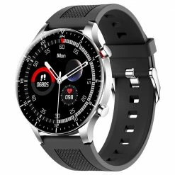 Cheap 👍 KUMI GW16T Pro Smartwatch 1.3'' Touch Screen Multiple Sport Modes Heart Health SpO2 Measurement IP68 Waterproof - Silver 😉