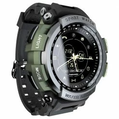 Cheap 💯 LOKMAT MK28 Smart ⌚ Watch IP68 Waterproof Fitness Tracker Pedometer Reminder Bluetooth Smartwatch for iOS Android Green 😍