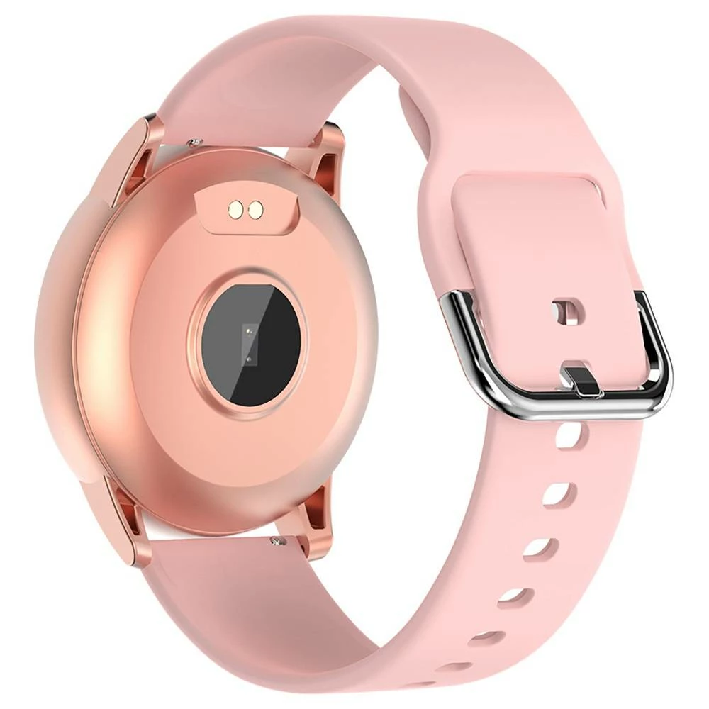 Best reviews of π₯° Makibes ZL01 SmartWatch 1.3 Inch IPS HD Screen IP67 Waterproof Bluetooth 4.0 Heart Rate Blood Pressure Monitor - Pink π - Image 4