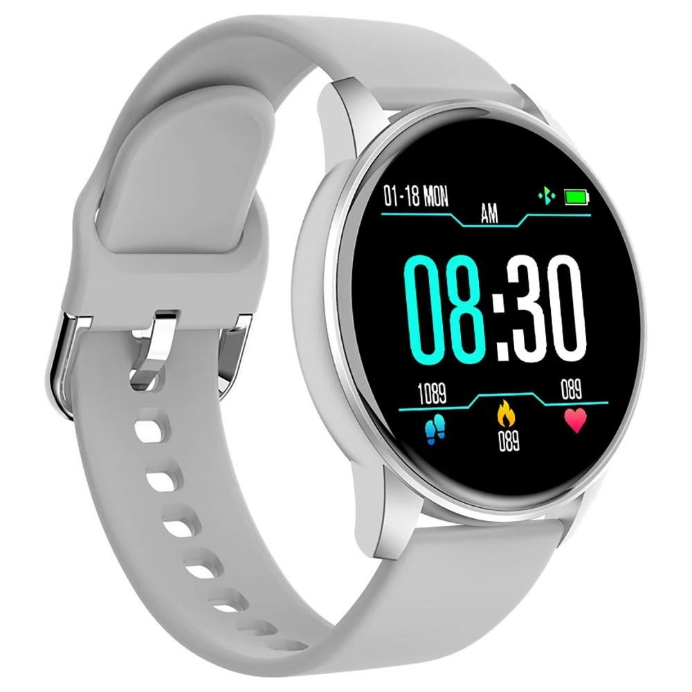 Brand new π Makibes ZL01 SmartWatch 1.3 Inch IPS HD Screen IP67 Waterproof Bluetooth 4.0 Heart Rate Blood Pressure Monitor - White π - Image 3