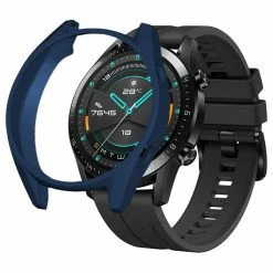 Top 10 🥰 Protective Cover Case For HUAWEI GT / GT 2 Smart Sports ⌚ Watch 46mm - Blue 💯