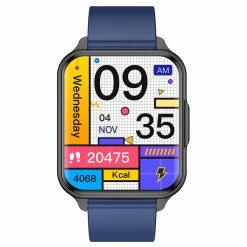 Wholesale 🛒 Q26 Pro Smartwatch 1.83'' TFT Screen BT5.0 Sports Bracelet 24 Sports Modes Health Monitor 200mAh Battery - Blue 🔔