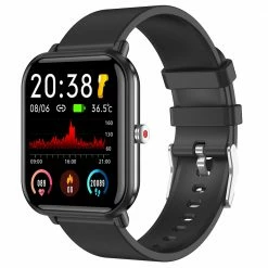 Cheapest 🛒 Q9 Pro Smartwatch 1.7 Inch Large Touch Screen Bluetooth ⌚ Watch Fashion Sports ⌚ Watch - Black 😉