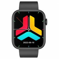 Discount 🔔 QX7 Smartwatch 1.85'' Large TFT Screen Bluetooth 5.2, Heart Rate Monitor, SpO2, Blood Pressure, 100+ Sports Modes - Black ❤️