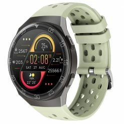 Deals ✔️ SENBONO MAX1 Smartwatch Multi ⌚ Watch Face Fitness Tracker Support SpO2/HR/BP Monitor for iOS Android - Green 🎁