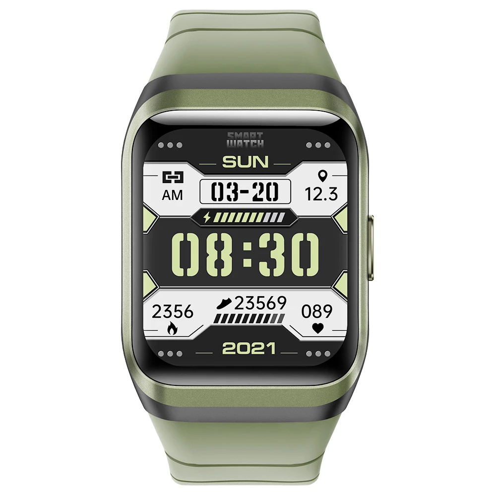 Promo π SENBONO SD-2 Smartwatch 1.69'' Touch Screen Sports β Watch IP68 Waterproof Fitness Tracker for iOS Android Green π₯° - Image 6