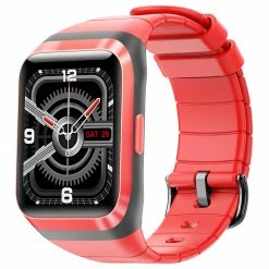 Best deal 👏 SENBONO SD-2 Smartwatch 1.69'' Touch Screen Sports ⌚ Watch IP68 Waterproof Fitness Tracker for iOS Android Red 🎉