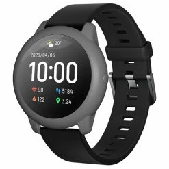 Discount 😀 Soft Silicone Protective Shell For Xiaomi Haylou Solar LS05 Smartwatch - Gray ✨