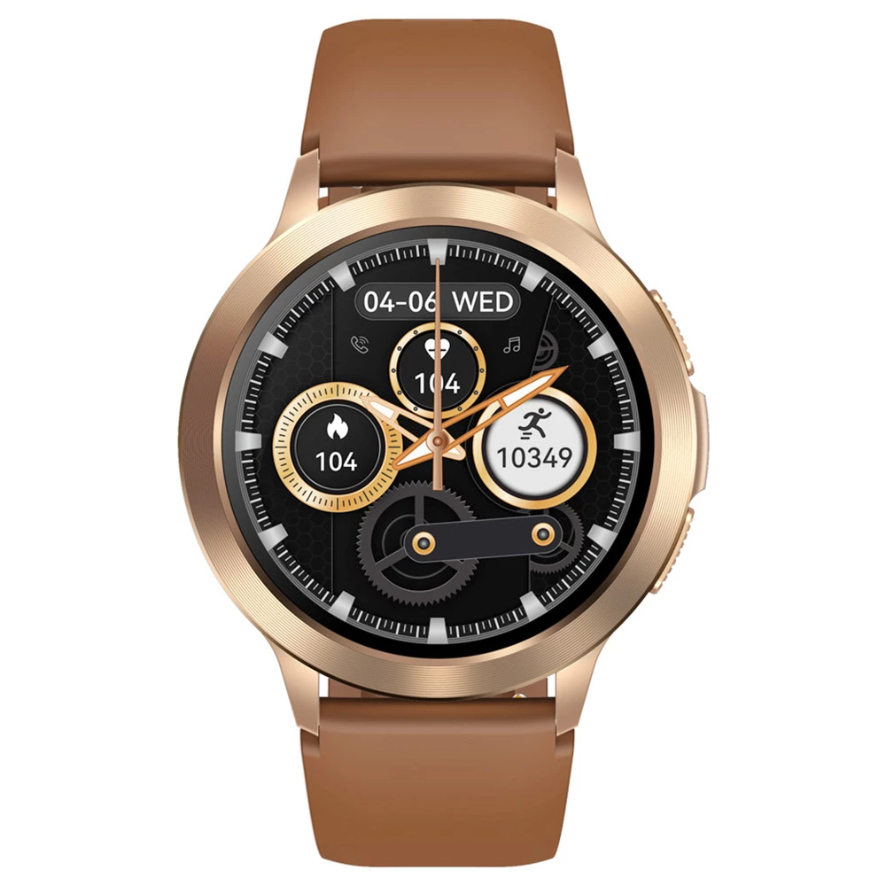 Brand new ✔️ Zeblaze Btalk 2 Bluetooth Voice Calling Smartwatch, 1.3'' Ultra HD AMOLED Display, Heart Rate Monitor, SpO2 - Brown 😀