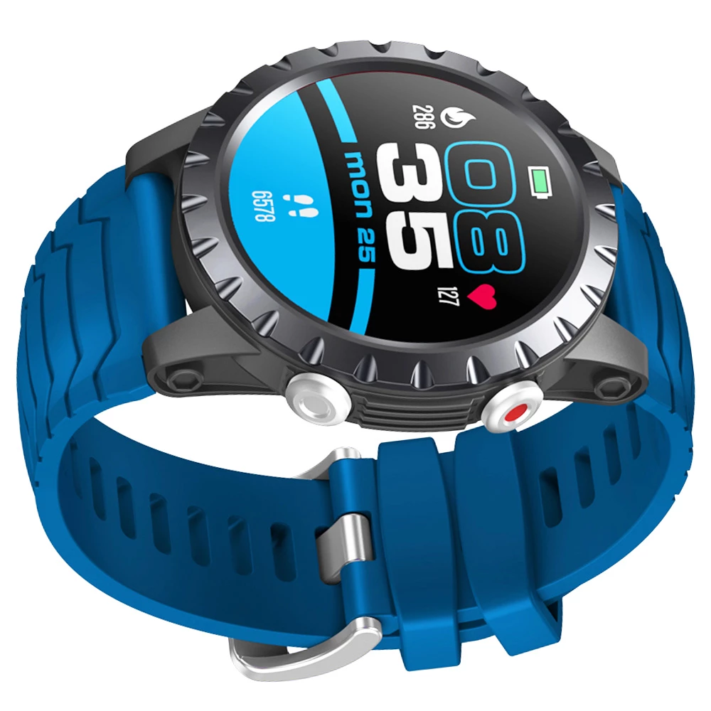 Outlet 😀 Zeblaze Stratos Sports 1.32 Inch Full-touch Screen GPS/GLONASS/Bei Dou Heart Rate Sp02 Measurement Smart ⌚ Watch Blue 🎁 - Image 2