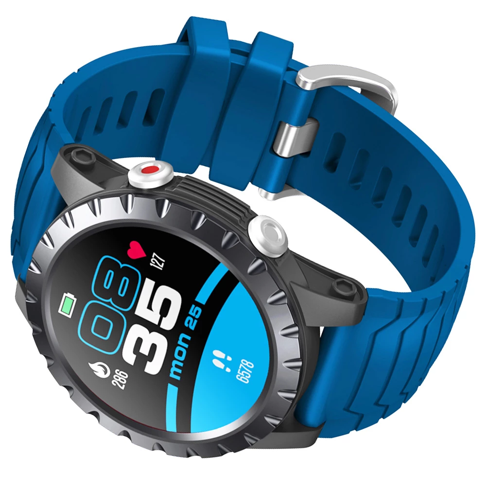 Outlet 😀 Zeblaze Stratos Sports 1.32 Inch Full-touch Screen GPS/GLONASS/Bei Dou Heart Rate Sp02 Measurement Smart ⌚ Watch Blue 🎁 - Image 3