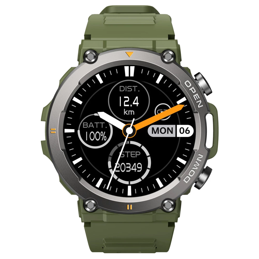 Best reviews of π Zeblaze VIBE 7 Smartwatch 1.39'' HD Color Display, Bluetooth 5.0, Women Health, 100+ Sports Modes, 25 Days Battery Life - Green π