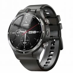 Budget 🔥 LEMFO LEM15 4G Smartwatch 1.6'' Screen Android 10.7 Helio P22 Chip 4GB 128GB LTE 4G SIM Black 👏
