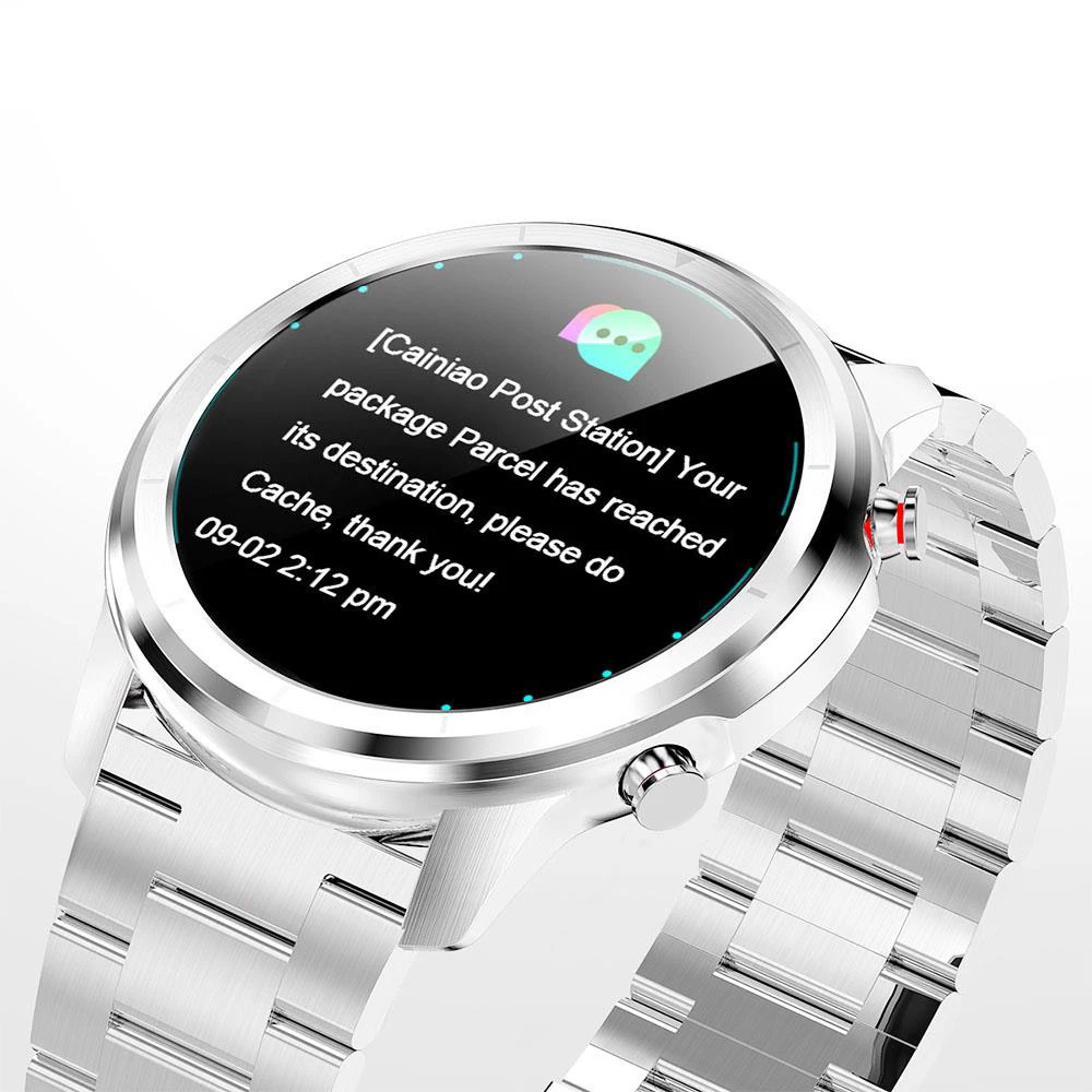 New ๐ LEMFO LF26 Smartwatch Full Touch HD Amoled Screen Bluetooth 5.0 Sports Fitness โ Watch Stainless Steel - Silver ๐ - Image 6