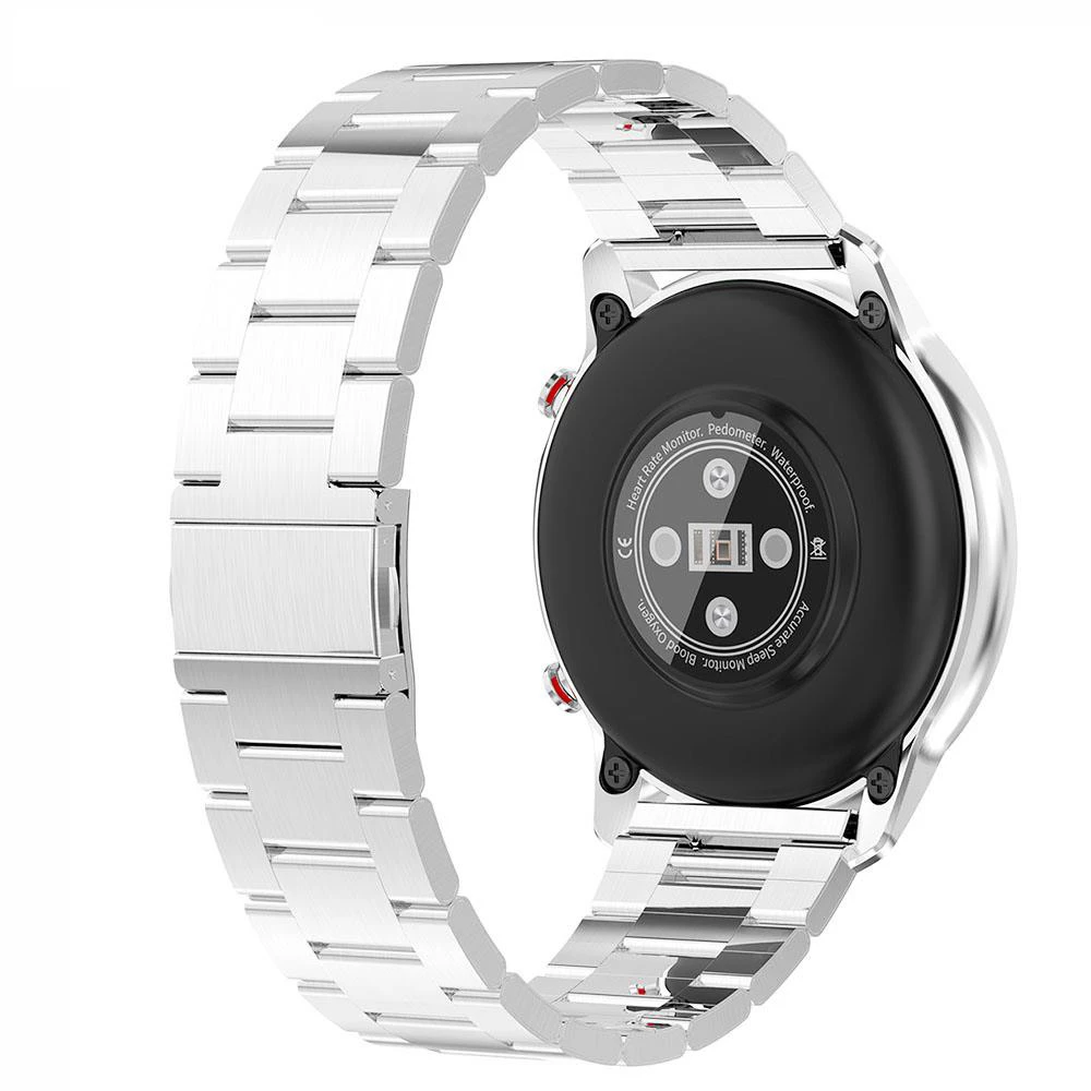 Flash Sale ๐ LEMFO LF26 Smartwatch Full Touch HD Amoled Screen Bluetooth 5.0 Sports Fitness โ Watch Stainless Steel - Silver ๐ - Image 4