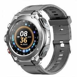 Deals 🤩 LEMFO T92 Smartwatch 1.28-inch IPS Color Full-Touch Screen Sports ⌚ Watch with BT Earbuds - Silver 😀