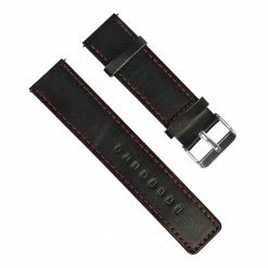 Best reviews of 🤩 Universal 22mm Replaceable PU Leather ⌚ Watch Bracelet Strap Band For Huami Amazfit Stratos 2/2S Pace - Black + Red 🤩