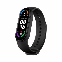 Wholesale 🤩 Xiaomi Mi Band 6 Smart Bracelet Heart Rate Oximetry Monitor 1.56 inch Screen Bluetooth 5.0 50 Meters Water Resistance 30 Sports Modes CN Version - Black 🤩