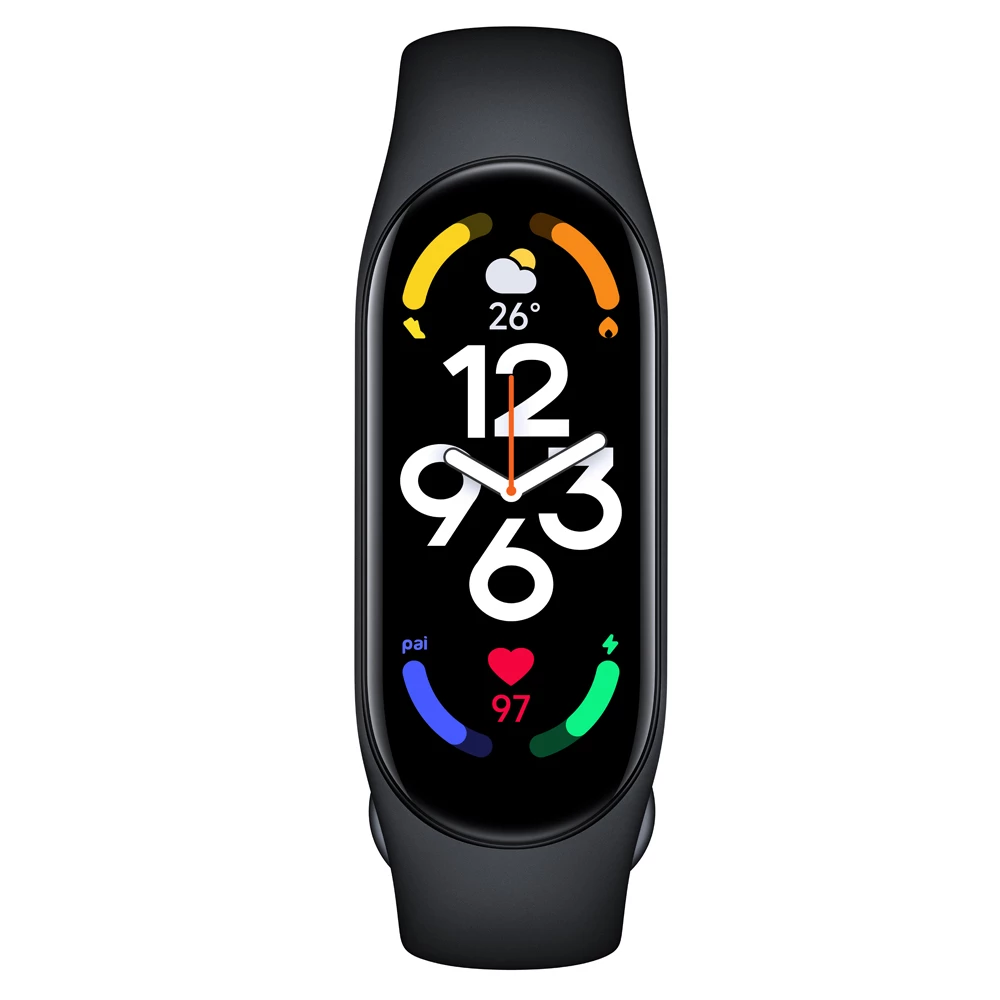 Best deal π₯° XIAOMI Mi Band 7 Smart Bracelet Smart Wristband β Watch AMOLED Screen Bracelet Fitness Tracker Heart Rate Monitor Blood Oxygen - Black π― - Image 2